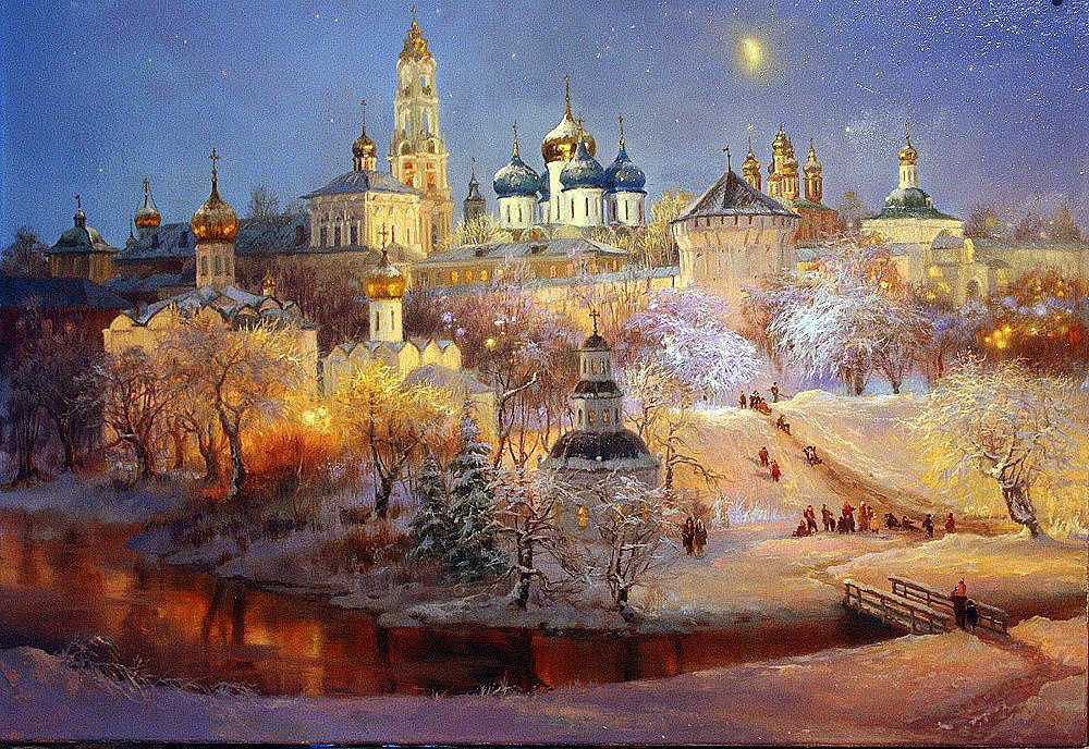 Московия. Троице-Сергиева Лавра и святые места Москвы