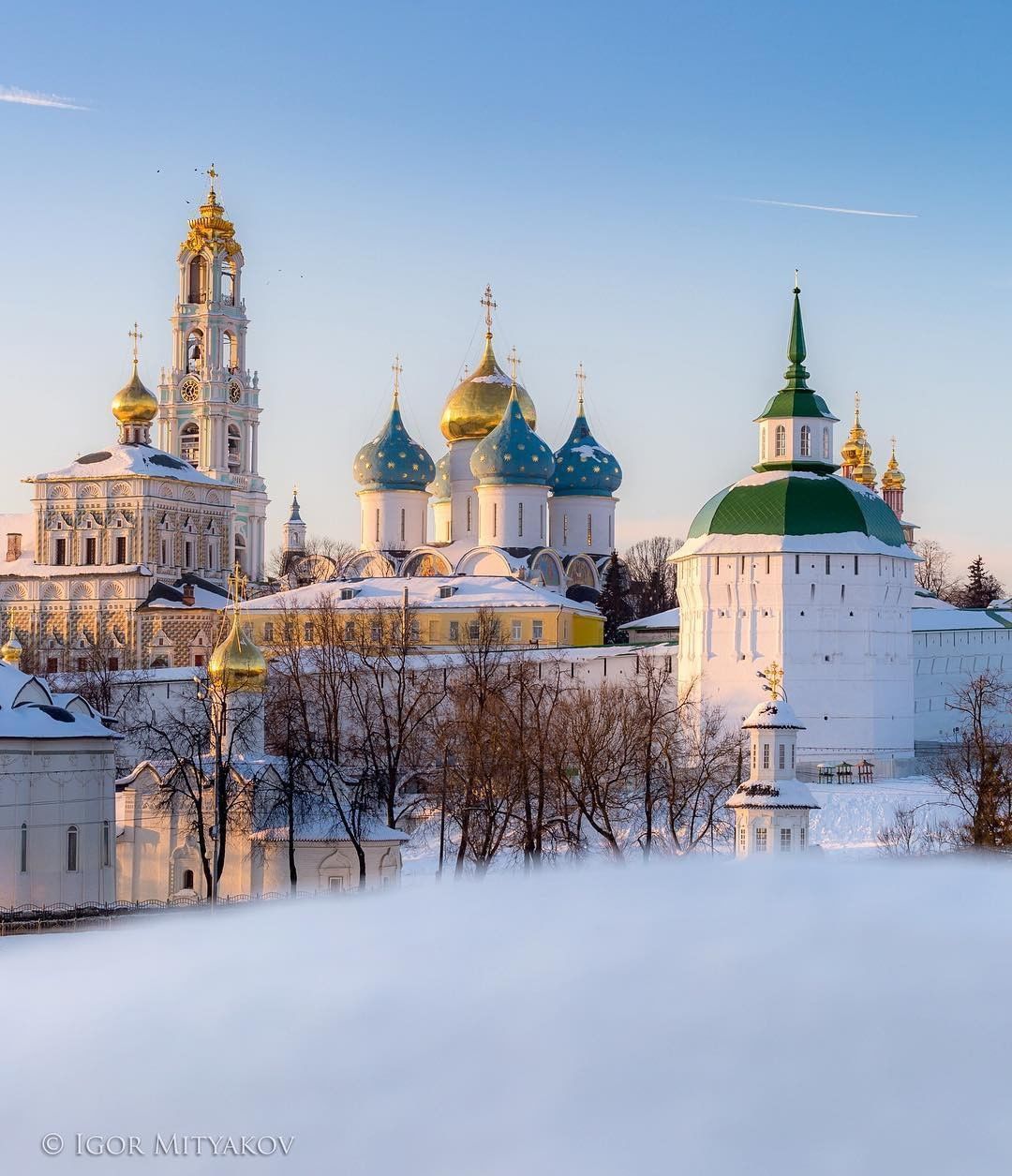 Москва — Сергиев Посад — Коломна.